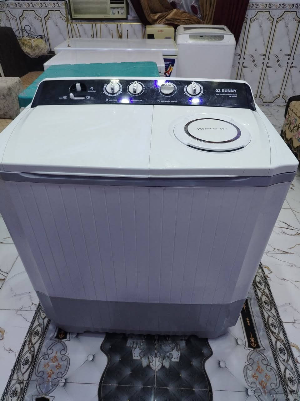 مبرده الحجم الكبير كامله ونضيفه بيع ٨٥ وبيه مجال بسيط غساله الحجم الكبير ٢٦ كيلو حقيقي LG سنيين بيع ١٠٠ وبيه مجال بسيط غساله سام سونك ١١ كيلو اخت الجديده جديده ملحقاته وياه بيع ٢٢٥ وبيه مجال بسيط مراوح سقفيه ماركات عالميه من الاوليات بيع ٢٠ الوحده واذا اثنين وأكثر احسبه على ١٥ هاتف*********** بيه واتساب نجف
