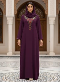 دشداشه اوربين • مقاسات L-XXXL • ازياء زهرة