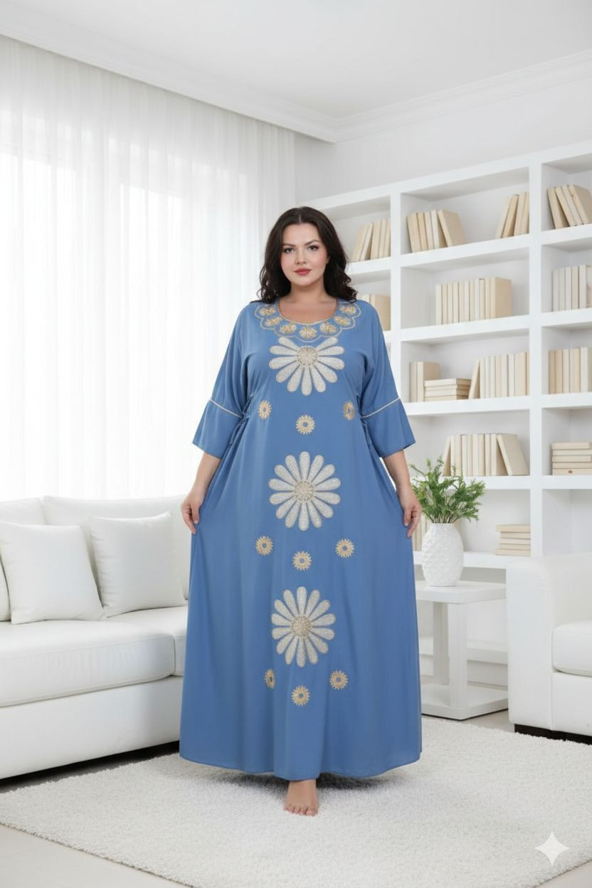 دشداشه نسائي دبل كلوش تطريز و ستراس حراري  
الخامه كشمير ايطالي اصلي 💯

القياسات من 2XL الى 5Xl  

متوفر الجمله ومفرد 

يوجد توصيل جميع المحافظات


**إذا كنت صاحب هذا الإعلان وتريد حذفه لأي سبب، رجاءا أرسل رسالة إلى الدعم الفني**