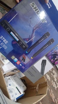 جهاز كامل مع دبل مايك جديد بل كارتون سعر 25الف مكاني بغداد  0771387728...