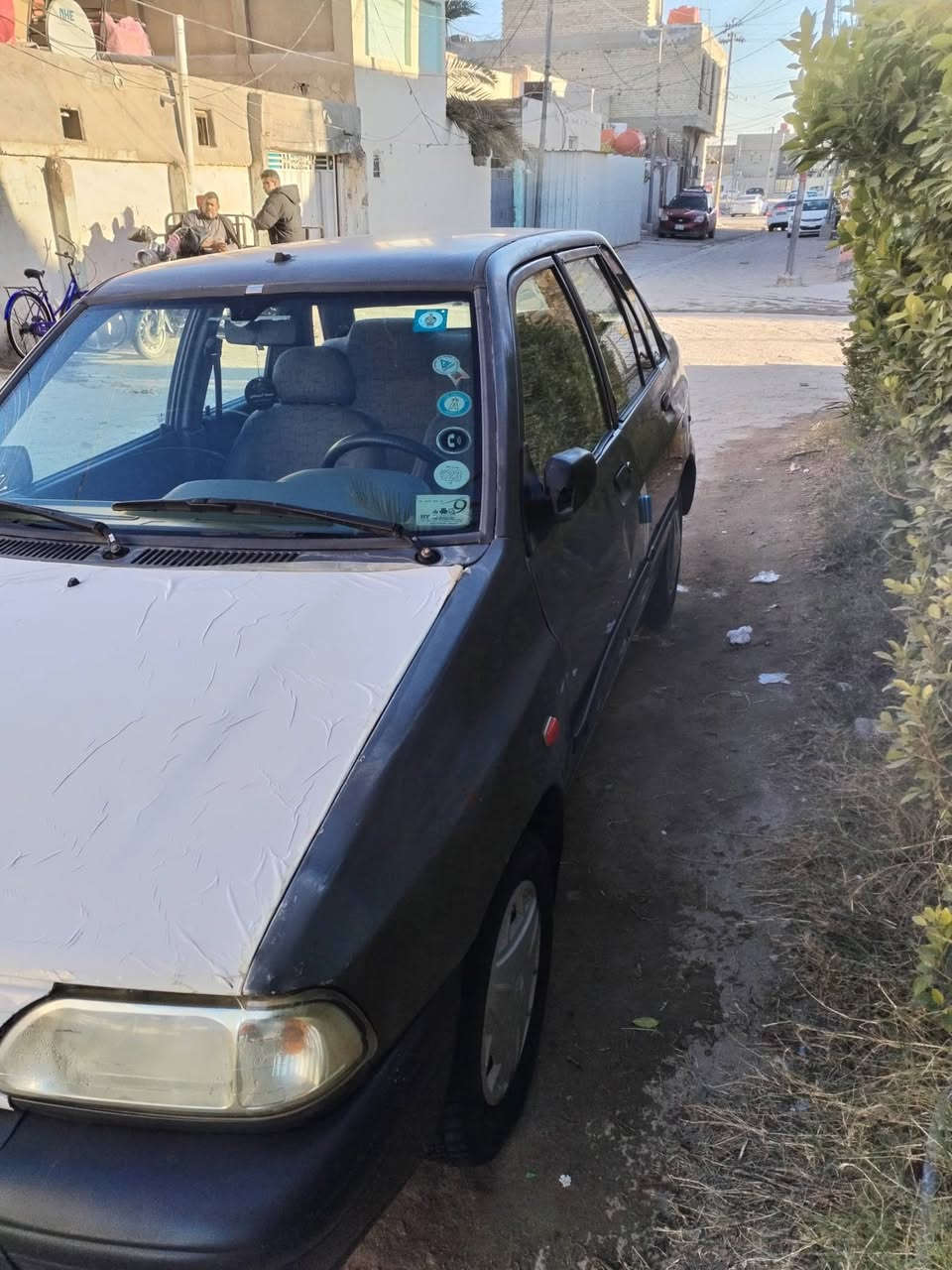 سلام عليكم
سياره للبيع مديل 2012 
مكينه بيه خيط بخار حداديه جديد كير جديد تخم تاير تبريد شغال سنويه باسمي 
سعر 35 وبيه مجال
مكان نجف
للاستفسار***********
