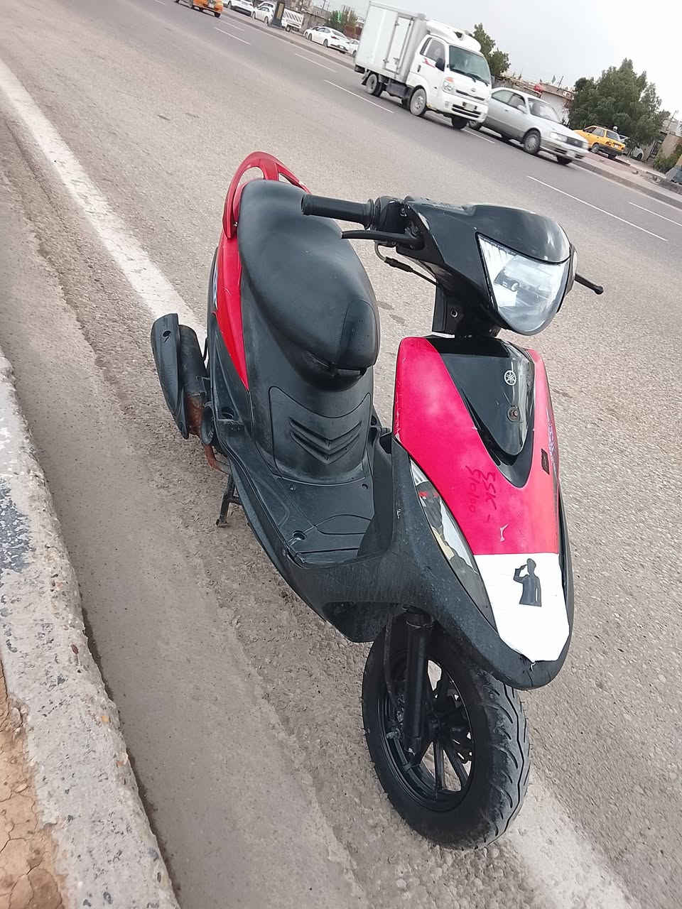 دراجة ماكس عدلة كلشي شغال دراجه مامفتوحه شرط نص نكره اشاير كلوبات اصطب حساس كلشي شغال قفال صندوك قفال ستيرن هورن شغالات كيم بانزين شغال كيج سرعه(كيلو متر) شغال كلشي شغال سعر ٦٥٠ مكاني موفقيه رقمي
***********
