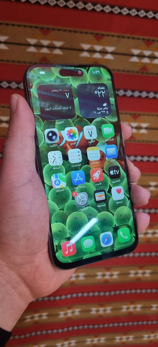 مستبدل شاشه تجاريه بدون ظمان
ايفون ١٥ برو ماكس
ذاكره ٢٥٦
تك سيم
بطاريه ٨٨
كلو شرط ماعدا الشاشه
السعر ٧٠٠


**إذا كنت صاحب هذا الإعلان وتريد حذفه لأي سبب، رجاءا أرسل رسالة إلى الدعم الفني**