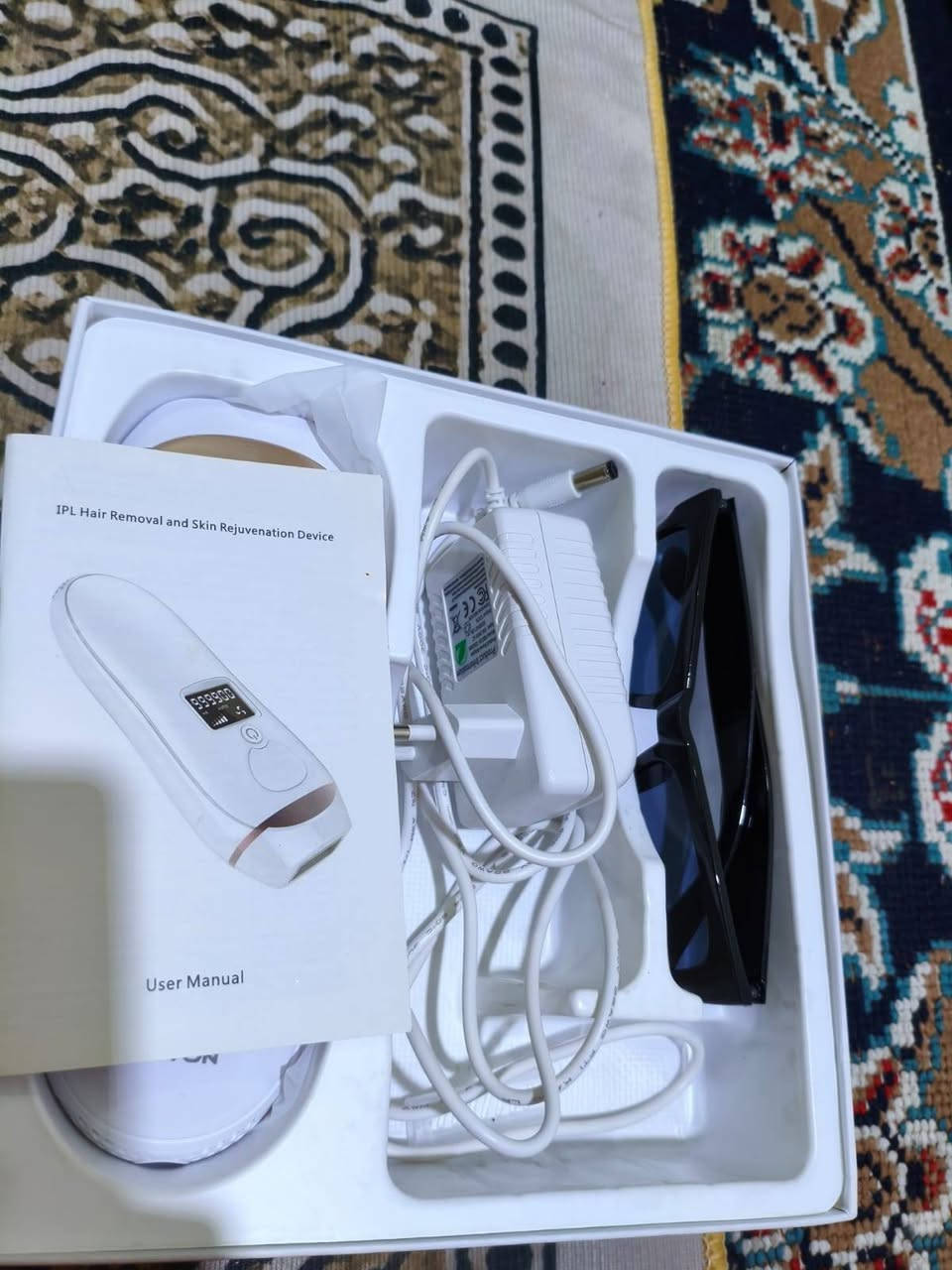 يتوفر جهاز ليزر منزلي اصلي  من ( البيت الأوربي) ما مستعمل فقط تجربة واحدة مشترينه ب١٥٠ واريده ١٣٠ وبي مجال..
مكلف بالنشر...
*********** البصرة, العراق
