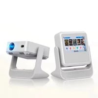 هذا الجهاز هو بروجكتر ذكي بشاشة لمس تفاعلية، يُعرف بموديلات مثل Volto ...