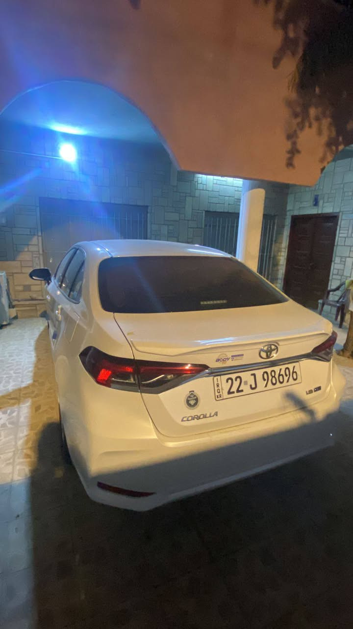 سلام عليكم 
تويوتا كورولا موديل 2024 ساز كفاله عامه بعدها وضع الشركه 
ماشيه 36 فول مواصفات رقم وهزه وسنويه جديده اربيل 
***********
مكان السياره الجنينه 
السعر 190$
