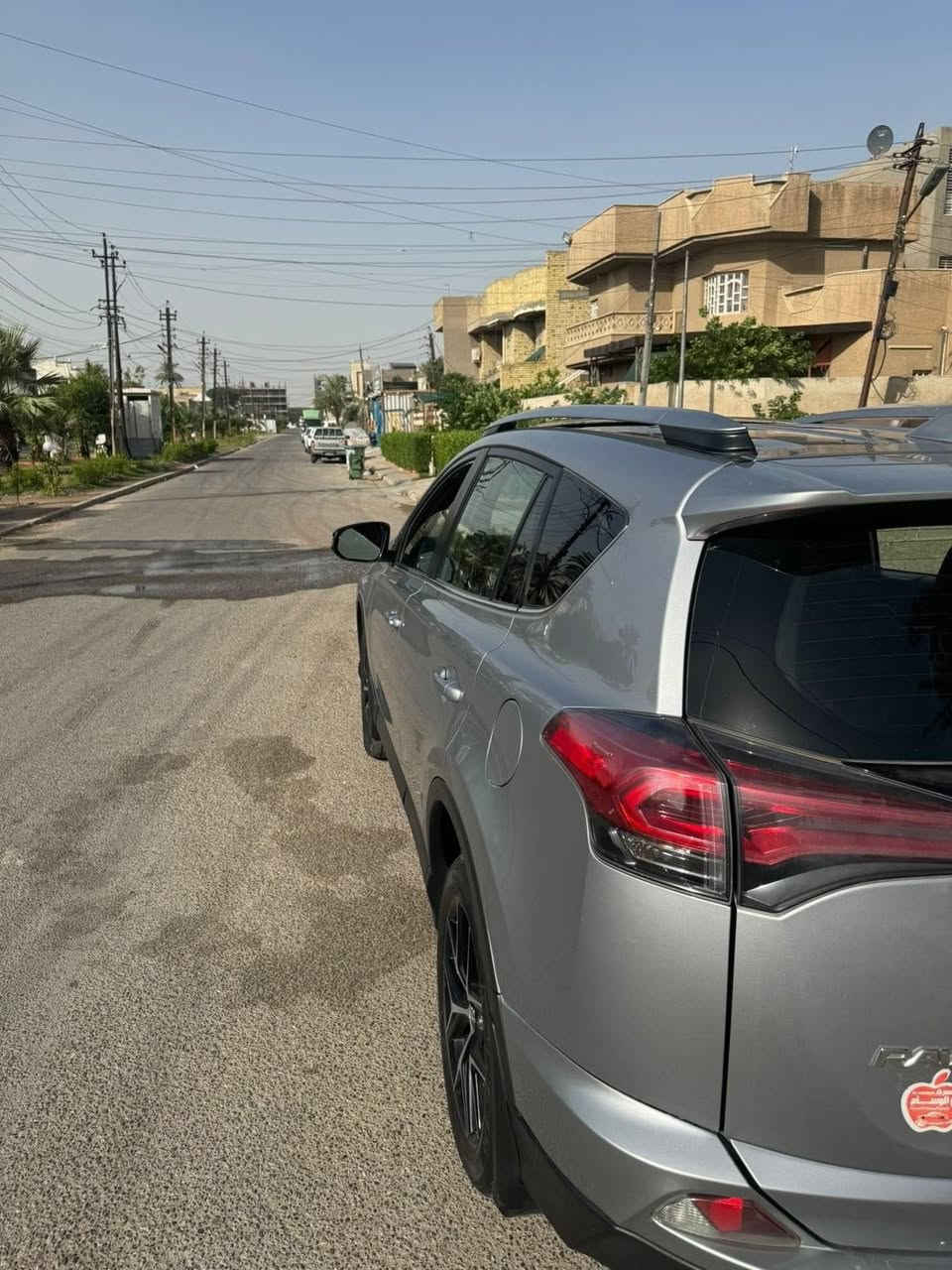 راف فور للبيع
٢٠١٨  كلين تايتل بيهه بارد بسيط بل باب الصندوق والدعاميه الامامي بدون دواخل  والبااقي كله مكفول بصمه دخول ذكي كشنات كهرباء وتدفئه الصندوق شفط سلايت رادار امامي وجانبي ثلاث وضعيات قياده مثبت سرعه تحكمات استيرن  ماشيه ١٤٧سنويه وهزه جديده ورقم جديد السياره رقم بغداد بأسمي السعر ١٨٥ وبيه مجال بسيط غير متواجد عل فيس بوك 
***********
*********** ابو احمد مكاني بغداد
