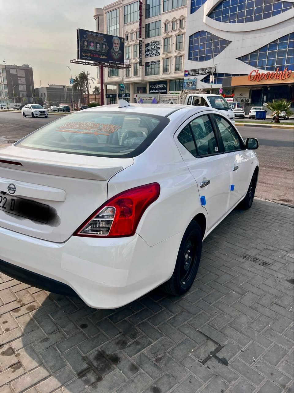 نيسان صني هندي بليته زركه 2024 بسم شركه المجره سياره حديده كلش ماشيه قليل مكينه كير حداديه كله جديد عنوانها البصره الرقم*********** 
السعر ب129$ بيها مجال قليل البصرة, العراق
