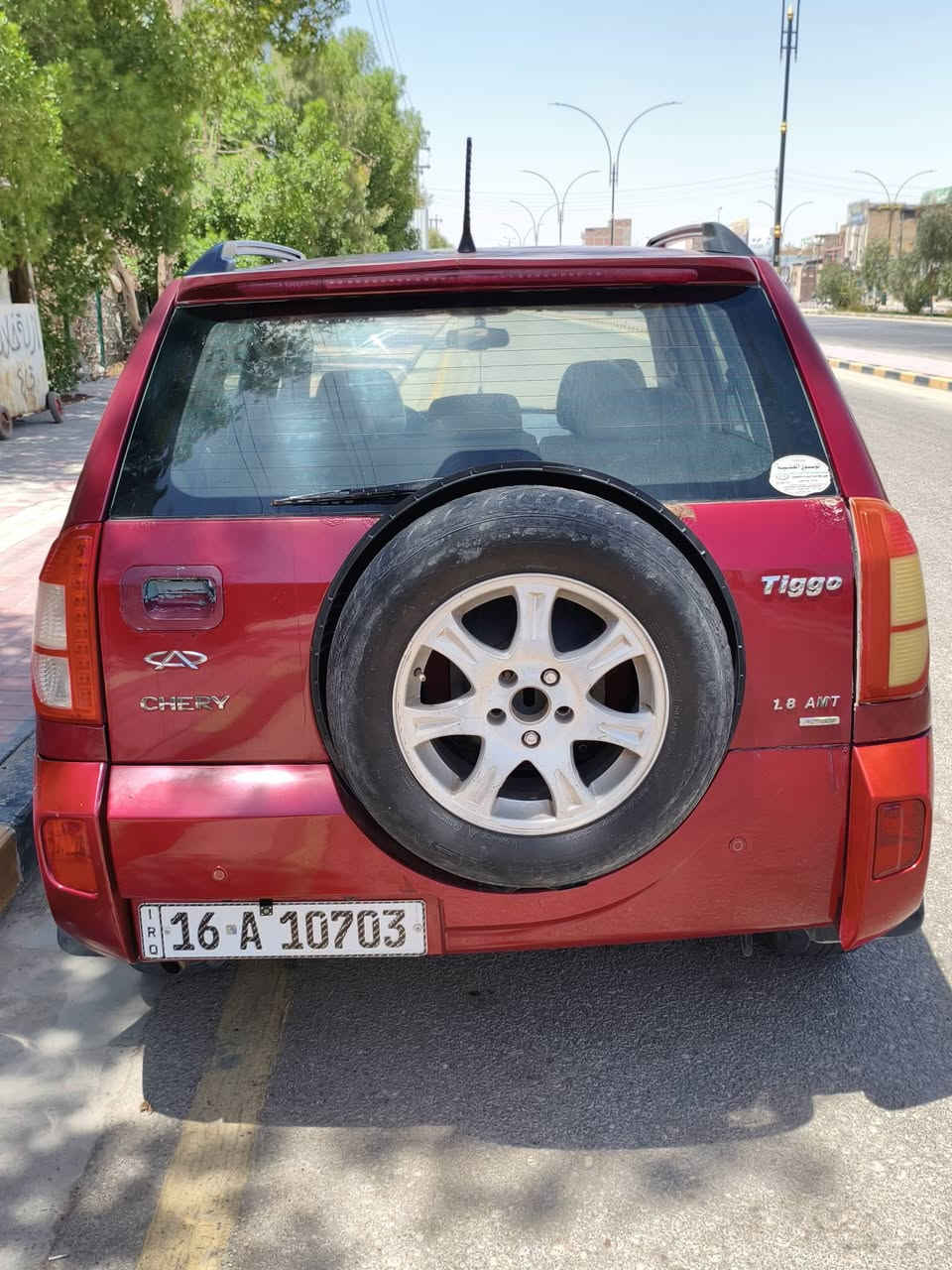 للبيع شيري تيكو
الموديل : 2012
المحرك : 1.8L
الكير : كهربائي
الرقم : انكليزي قادسية تحويل مباشر.
- ماشية 200 الف كيلو متر.
- السياره كير ومحرك مكفولات.
- السعر 43 ورقة وبيها مجال.
- مكان السيارة النجف الأشرف.
ملاحظة : تبريد السياره غير شغال.
للتواصل : ***********
