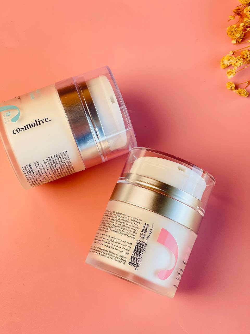 كريم جل مرطب أكوا من كوزمولايف 

تحتوي على  حمض الهيالورونيك، السكاريد إيزوميرات، النياسيناميد، الألوفيرا، والسكوالين. 

توفر ترطيبًا طويل الأمد يصل إلى 72 ساعة. 

 توفر ب3 انواع لجميع أنواع البشرة (بالبابونج)، للبشرة الدهنية، وللبشرة الحساسة. 

سعر القطعة 15 الف 💖✨
#كوزمولايف 
#cosmolive


**إذا كنت صاحب هذا الإعلان وتريد حذفه لأي سبب، رجاءا أرسل رسالة إلى الدعم الفني**