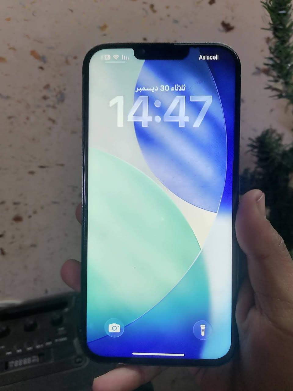 السلام عليكم ايفون 13 برو ماكس ذاكره 128 بطاريه 99 لون المميز بحري فيس عادي شغال سعر 600بي مجال ***********
