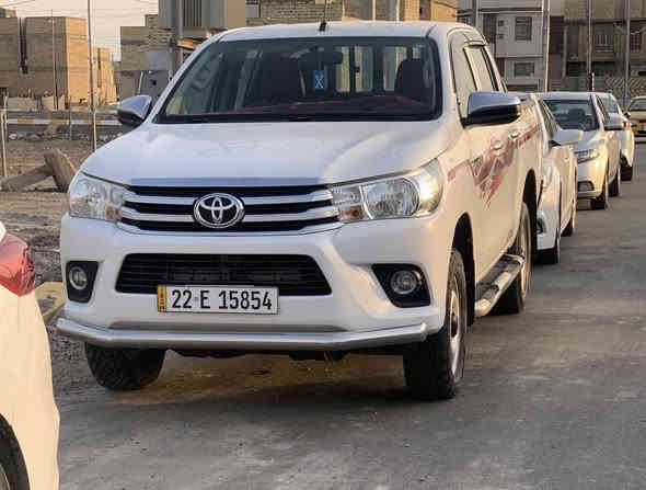 هايلوكسر 2021
فور ويل 4*4
رقم اربيل مادور او وكالة 
مكفولة عدا بارد 
بانزين
ماشيه 135 تقريبا
مكان ناصريه
السعر 260 بيها مجال قليل
*********** متوفر واتساب
