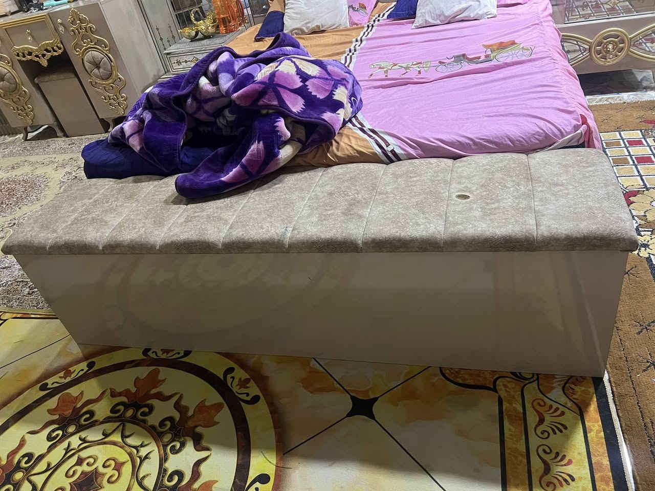 غرفة نوم تركي ثقيل نظام دمياط المصري درجة اولى ضمان شركة مستخدمه نضيف كلش 10 قطع ام التاج للبيع للاستفسار 
*********** عنوان بغداد العبيدي
