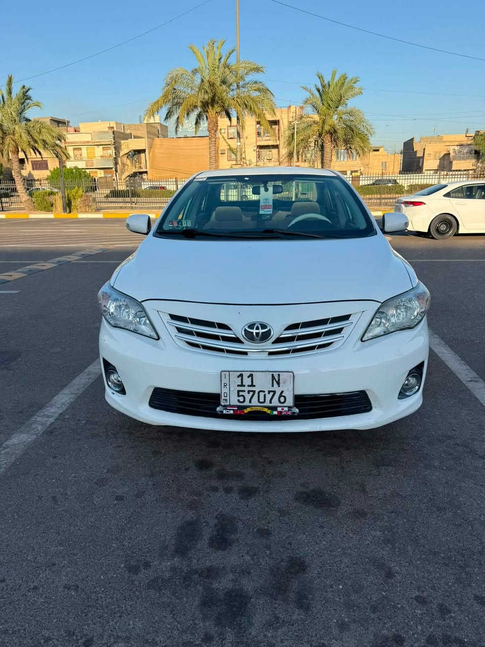 سلام عليكم 

كورلا خليجيه 2011

محرك 1800

رقم بغداد الدولي تحويل ثاني يوم

مكينه كير كفاله من الفتح ول تبخير

تبريد ثلج

تخم تاير ويل جديد حجم 15

حادث سياره جاملغ ايمن مبدل  بدون لغود بدون شاصي

 صبغ بجم كامل وبدايه القماره اثر تكشير صور موجوده قبل 
الصبغ  قبق جنطه بارد اصبعين بيه
 
سياره جاهزه نقصه فقط دوشمه 

السعر 110$ وبيه مجال

عنواني بغداد البياع *********** اتصال او واتساب
