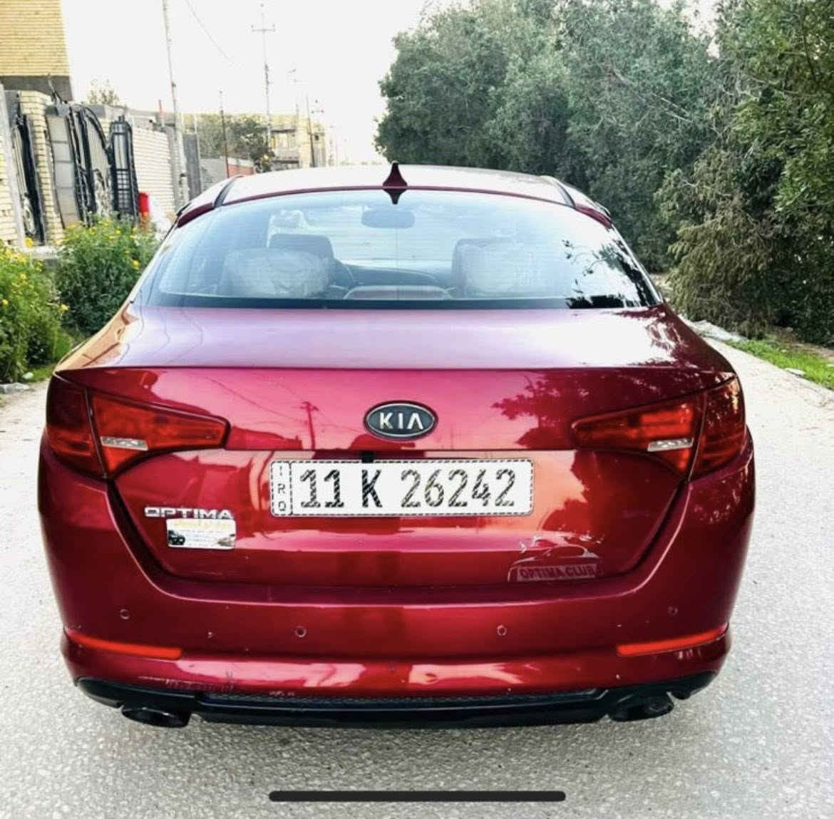 سلام عليكم 
اوبتيما 2013 للبيع رقم بغداد الجديد سنويه قبل شهرين مجدده 
مواصفات exفول ماعده البانوراما
بصمه تشغيل 
بصمه ابواب 
كشنات كهرباء جلد 
تحكمات جهتين 
ترحيب
تبريد قطعتين
شاشه كبير 
بلوتوث بلاد 
كروس سرعه تحديد مسار 
وبعد بيه هواي مصفات 
مكينه 2400 مكفوله الصبغ حادثه دعاميه سونار موجود حداديه95‎%‎ تخم تاير سياره جاهزه ومذب عليه ربع مكينه وكير خير من الله شلعته تشك الكاع وسياره كاعده وحلوه واحله من صور واستخدام شخصي لا تكسي ولا غيره ماشيه134الف حقيقي 
سعر115وبيه مجال
مكاني حله للتصال ***********
