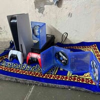 بلي ٥ فات جهاز نضيف وياي ٤ اقراص بيس ٢١ وا بيس ١٨ وا اله الحرب وا حرب ...