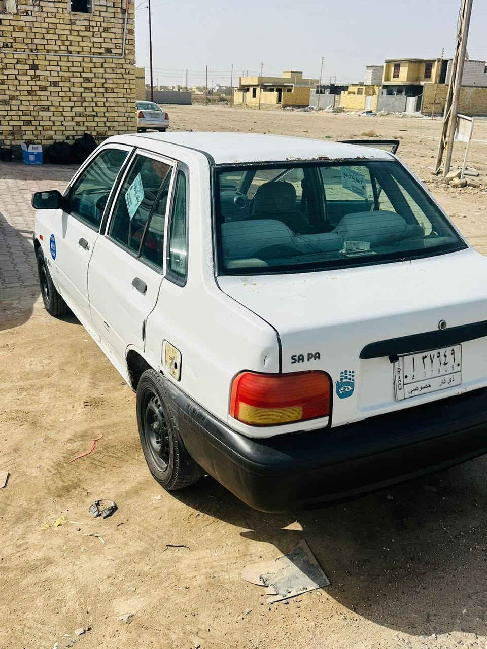 سلام عليكم سايبا للبيع موديل 2015 سياره خير من الله راعيه موجود يريد تحويل كفاله مكينه وكير تخم تاير بيه جديد بيه فطر بل برانكيت وملحوم كلشي ماعليه كشره بي خياسات يرادلهن تلكيط كهربائيت شغاله السياره ماملعوب بيه سعرها 27وبيه مجال حك الجيه مكاني ناصريه مركز ***********
