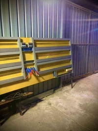 تم تجهيز لوحتان قطعة واحدة بحمل 1800 أمبير عدد الجوزات 250 جوزة للاستف...