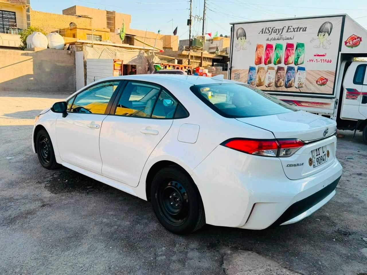 كورلا للبيع موديل 2020 LE
سياره بدون ايرباك بدون دواخل بيها نص بنيد صبغ الجاملغ السكن بي بارد وجاملغ الخلفي ربعه صبغ بالعراق اثر طخه سياره بسمي مكانها بغداد الكراده 
السعر 128 
الرقم ***********
