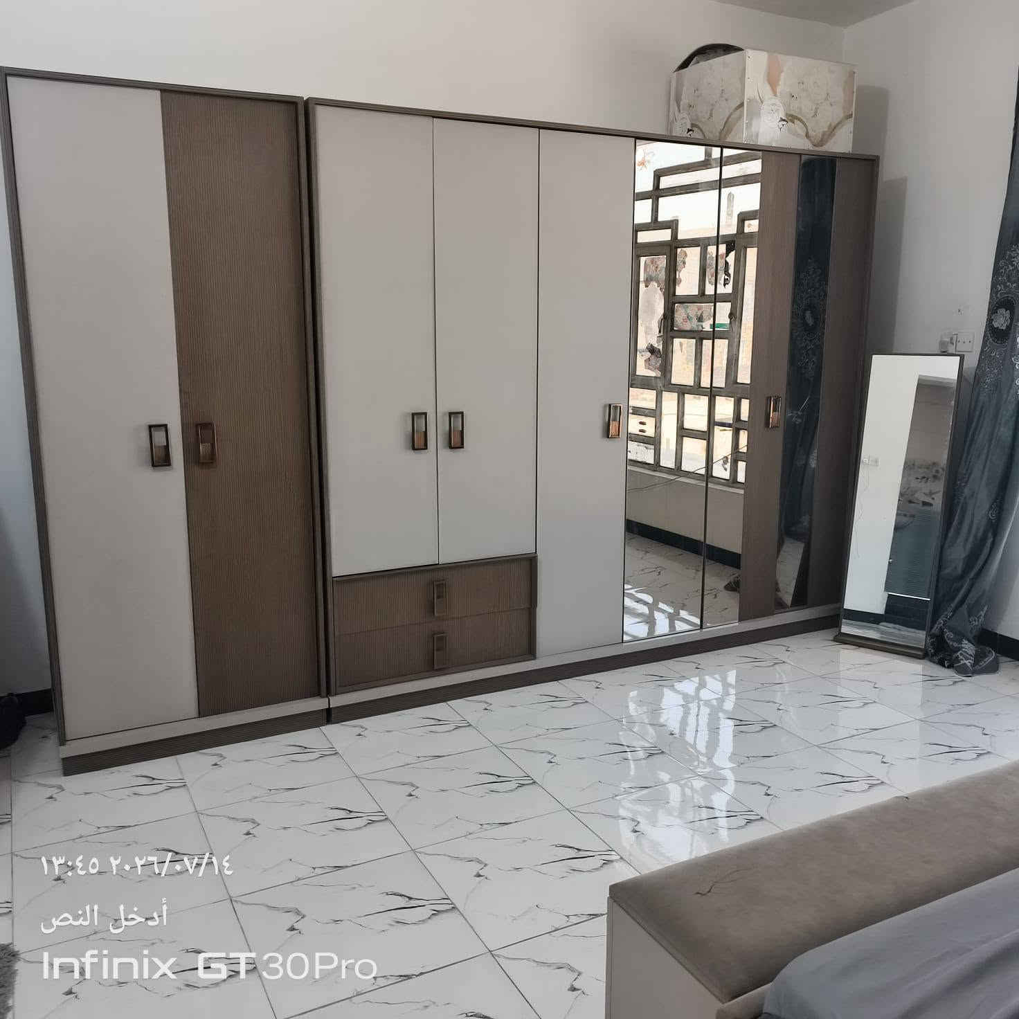 غرفه نوم تركيه نضيفه بيه ضرر بسيط السعر مليون و١٠٠
***********
