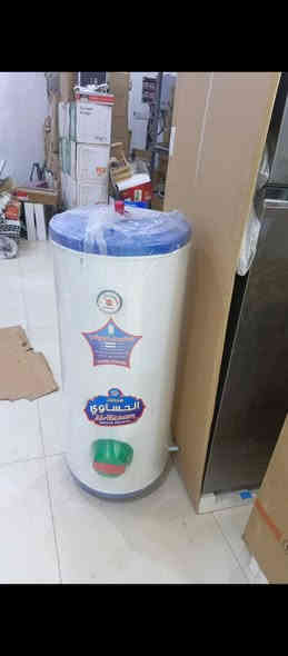 سخان ماء الحساوي حجم 80 لتر  ب 45 الف 
و حجم 120 لتر. ب 55 الف و حجم 160 لتر ب 65 الف 
مع توصيل مجاني لكل البصرة و ضمان 6اشهر 
للتواصل ***********
و
