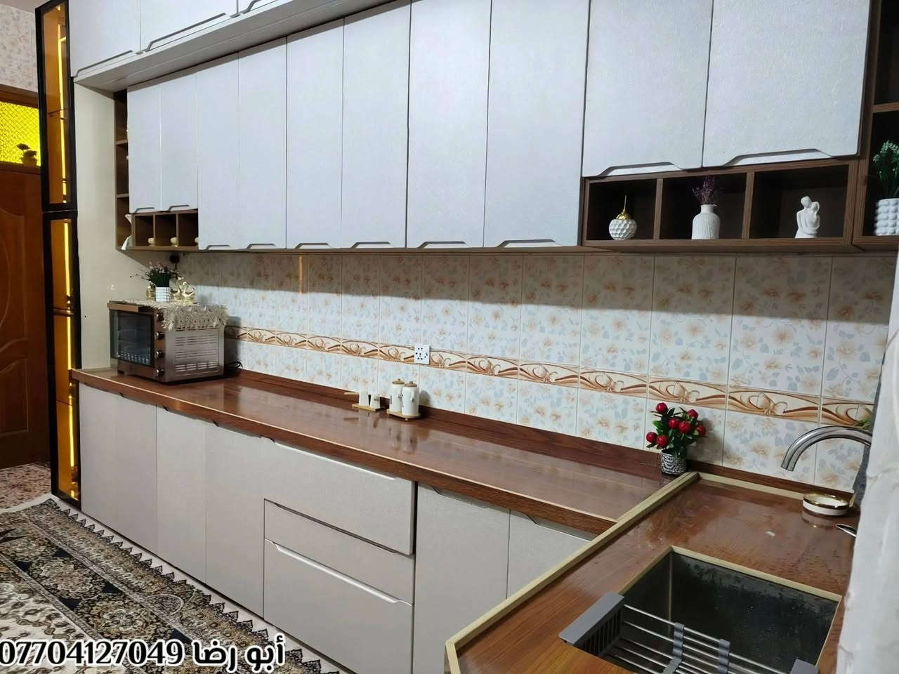 🌹🏠🏡(مجمع الأميرات للأثاث) 🏡🏠🌹

⁨ ⁨ ⁨ ⁨ ⁨ ⁨ ⁨⁨ اللـــــــــ(صلِ ؏ محمـﺩ ﯛال محمـﺩ ﷺ)ــــــــهم 

⚜️ من بيت الزبون ⚜️                                       🧿🧿

#تم_إنجاز_مطبخ_الأخ__أبو_علي 🌷🌷
الفخامة والاناقة والجمال 🫶🫶💥💥
من أجمل المطابخ على نمط المودرن وكلاسيك يجمع بين الأناقة والجودة... نظام الدبل ملحق...🤳
حيث يجتمع الإبداع والفخامة! 🔥
1️⃣الداخل والخارج خشب تركي HDF   
2️⃣سطح كوارتز طبيعي 
3️⃣حوض سنك سل ستيل 
4️⃣ 3 نرمايد سل ستيل مقاومة للصدأ 
5️⃣ خامات فاخرة تدوم طويلاً
سهله التنظيف وتدوووم لسنوات...... 🕰️
مطابخ بطابع عصري فكره تصميم تغير مطبخك كامل 🍽️

💡 حان وقت التغيير! اجعل منزلك يعكس ذوقك العصري! 
..... 🌹

البيع بالنقد وبالتقسيط المريح💵💵

للـــــــــحجز والاســـــــــــــتفسار مراسلة الصفحة 📩
اوالاتصال على الرقم ⬇️
📞*********** (ابو رضا)
احمد الأرناؤوطي 
_________________________________________________

🌍العنوان 📍📍ديالى /ناحية جديدة الشط/ البعبدي /قرب مضيف الامام الحسين _مجاور مثلجات ليمونه 

           ❤️❤️ٱهـُ‘ـُلُٱ وٌسُـ‘ـُهـُ‘ـُلُٱ بُـ‘ـُكُـ‘ـُمُ❤️❤️

#مجمع_الأميرات_للاثاث
