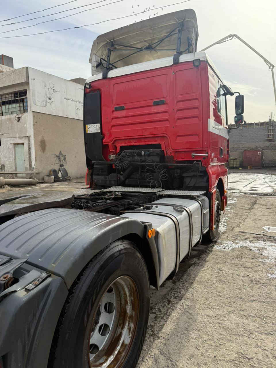 مان ٢٠٠٣ كير اوتوماتيك مكينه ٤١٠المرغوبه رقم بغداد سنويه جديده مسجله فلات ٤محاور
١٢٥ورقه ***********
