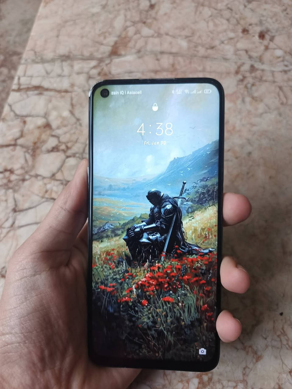 جهاز ريلمي 6 العادي مستخدم 
كامل ملحقاته الشاحنة والكارتونة مالته 
ذاكرة 128
رامم 8
وهاي حالته مثل ما بالصور
سعره 150 وبيه مجال مجال شوية 
واتساب ***********
