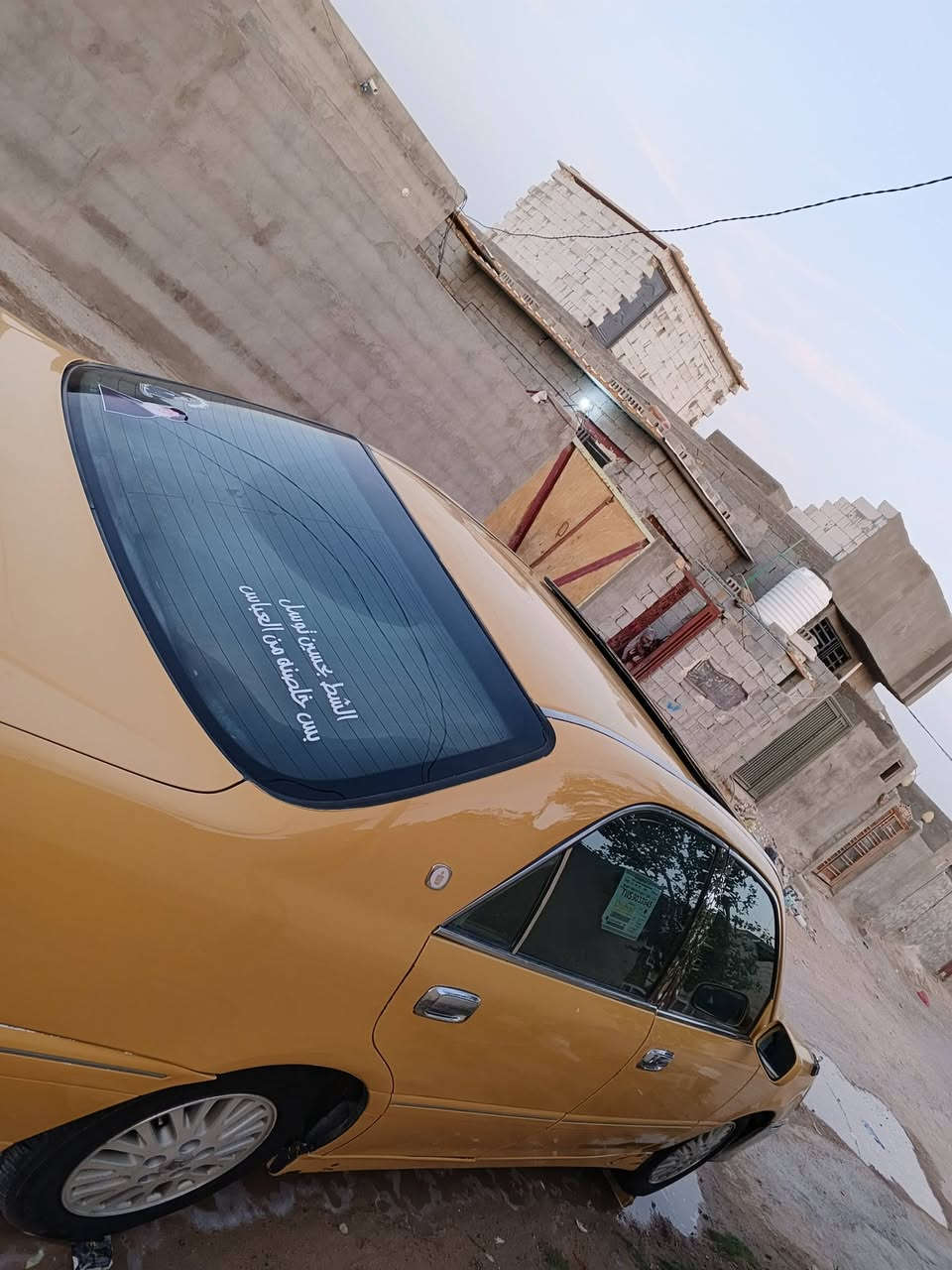 كصة جنطه ☑️
تبريد ثلج  ☑️
تخم تاير جديد☑️
حداديه جديده☑️
مكينه ماصرا شهر من شاده 
ديفور الجبير ليلون ☑️
تحويرت نجف فوك او جوه ☑️
السياره جاهزه من كلشي ☑️
سستم صوة ☑️
مكان نجف 
السعر 42او بيها مجال 
***********
مراوس ادوات عادي
