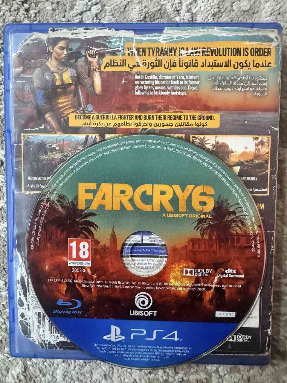 السلام عليكم شباب
للبيع قرص farcry6 للبلي فور + call of duty 6 + قرص فيفا 25 للبلي فايف 

‏farcry    ب١٨ الف فور
‏call of duty 6     ب٣٥ الف فايف
‏FC25          ب١٠ الف فايف

عنواني شارع فلسطين تقاطع الصخرة

رقمي :- *********** 
البيع يكون شرط الضمان والفحص . توصيل ماكو
