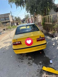 سمند موديل 2009 سيارة جاهزة كبل للشارع تبريد شغال كهربايات شغالة تخم ت...