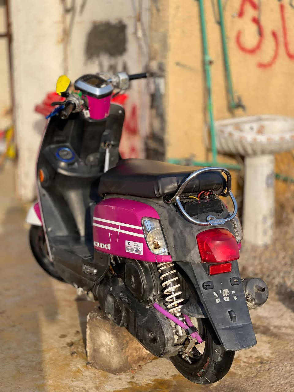 سلام وعليكم شبابنه الطيبين
ماكس بوليس نوزل للبيع 
دراجه امبثري كهربائيات كلها شغاله
نصبتها شوفت عينكم دراجه حلوه
ميكينه بيها خيط تبخير بس اول مشغل
لسعر ٤٥٠ وشراي مارجعه لان متوازي ع بيعتها
مكاني بغداد ليوسفيه  رقمي‏‪***********‬‏/بي واتساب
