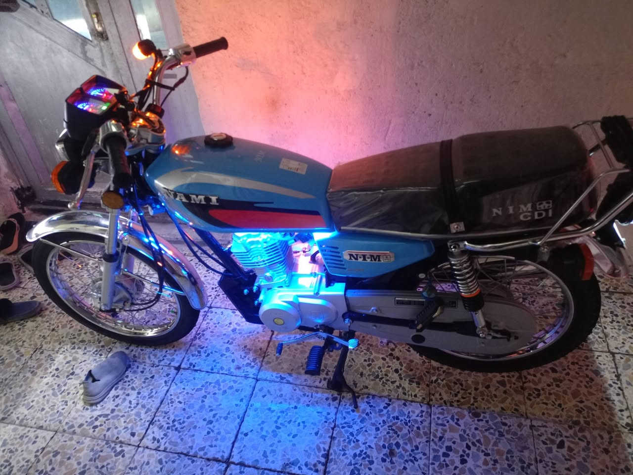 سلام عليكم دراجه للبيع نامه امتياز اوراق اسكنر شبه شلامجه موديل 2025مامتعوبه مكاني كربلاء شهداء سيف سعد السعر 650وبيه مجال قليل (رقم ***********)
