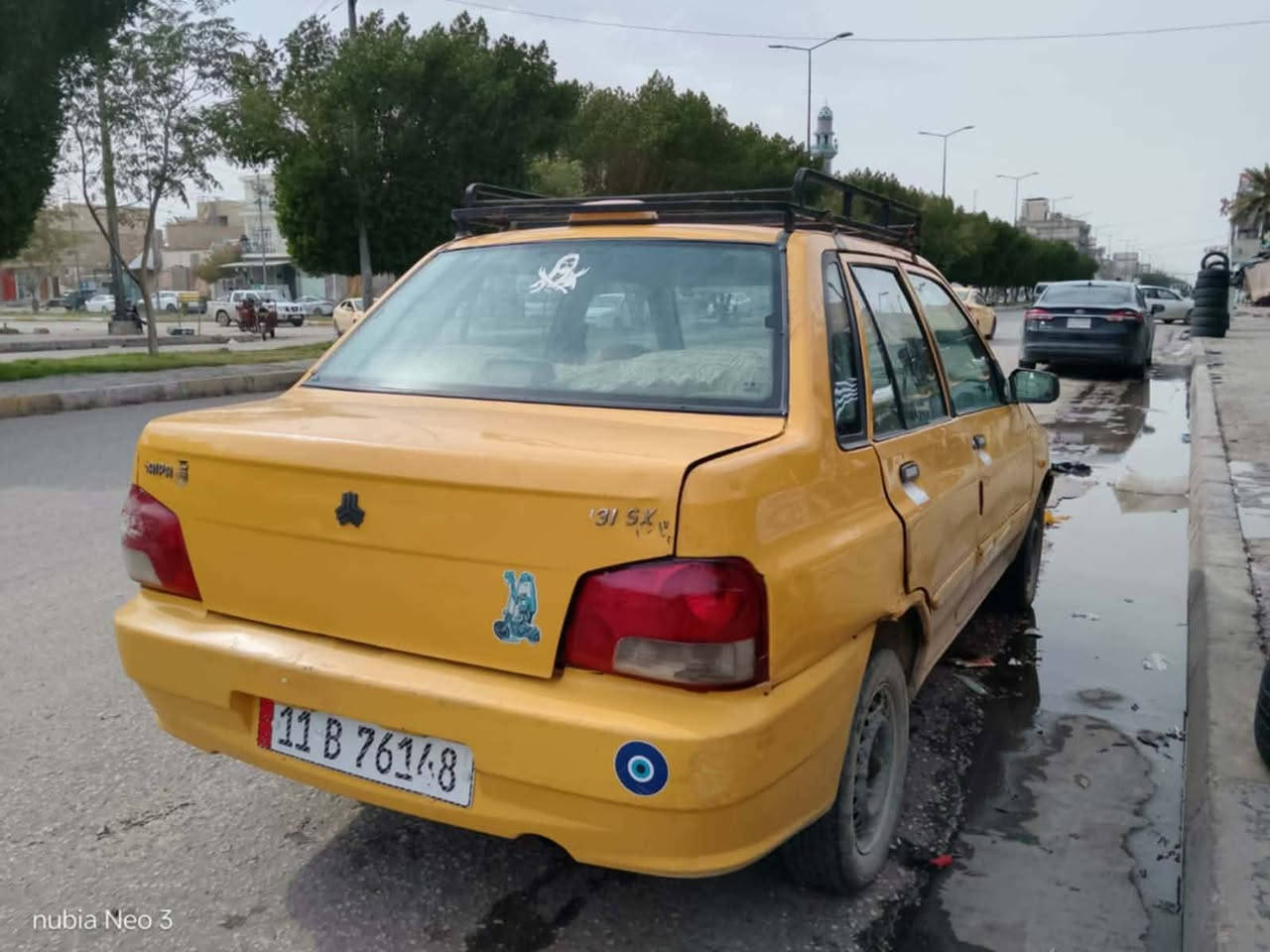 مكلف بالنشر
سايبا منغولي موديل 12

رقم بغداد انكليزي تحويل مباشر

مصفره هيئه وغرامات

السعر ٢٣ وبيه مجال 

مكان السياره كربلاء حي الولاء 

*********** سيد أحمد
