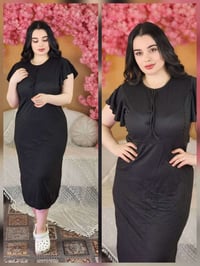 فستان نسائي • كريشه قطن • مقاسات L-3XL