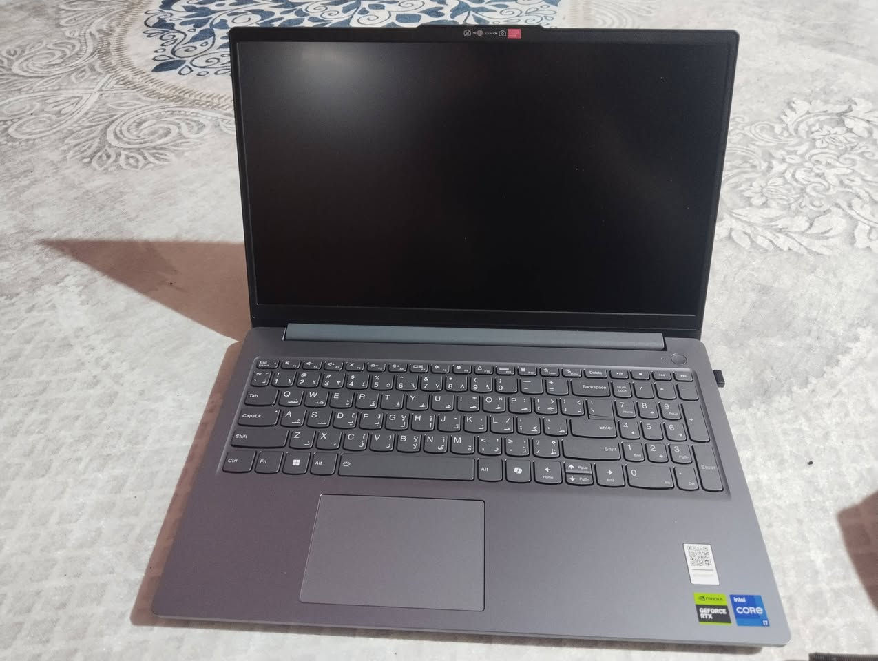 السلام عليكم لابتوب LENOVO LOQ 15
المواصفات موجوده بداخل الصوره بالمنشور نضيف جداً مستخدم ايام فقط مظموم بعده ليبل الكامره ممشيول كامل ملحقاته والكارتون موجود 

السعر مليون وميه وبيه مجال


**إذا كنت صاحب هذا الإعلان وتريد حذفه لأي سبب، رجاءا أرسل رسالة إلى الدعم الفني**