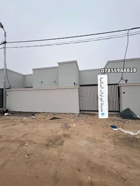 دار للبيع المربع الذهبي 200م طابق واحد يباع نقد او اقساط غرف 2, صالة ,...