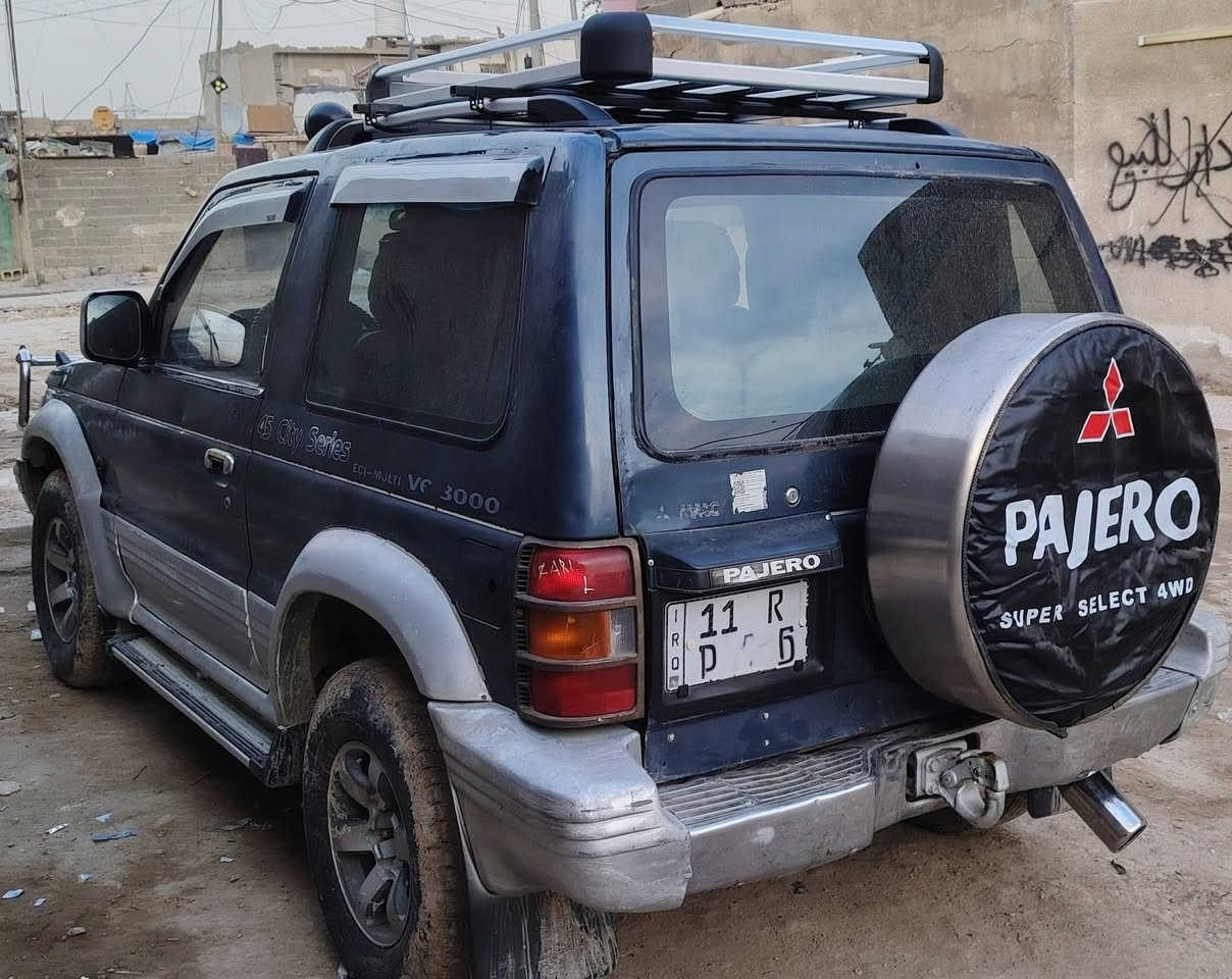 متسوبيشي باجيرو
موديل 1992
رقم بغداد انكليزي  تحويل مباشر
هزه ماساقطه 
بدون حادث بدون صبغ
محرك بلاد  كير اوتوماتيك مكفولات 
فور ويل /فول كهربائيات فول كيجات /صدر امامي وخلفي نظيف /تخم تاير ياباني
دواخل حلوه مدوشمه جديد
كشنات امامي وخلفي قلاب
منضومة تبريد جديده  ثلاجه / فتحة سقف
 تراي  ونعومه  اللي  بالك  /  لايت زنون
براجكتورات اصليه / هورن  براد
السعر  55 $ او مراوس حسب القناعه
 مايعجبك المنشور اعبره
بالصلاة على محمد وآل محمد 
يوجد فديو تفصيلي للسياره اللي يريد يجي خاص
مكانها بغداد شهداء العبيدي الثالثه ***********
او واتساب
***********
