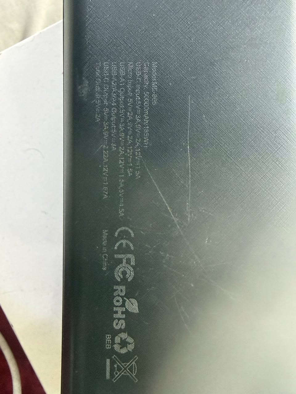 السلام عليكم باور بنك للبيع القدره 50000 مل مستعمل قليل للبيع ب35


**إذا كنت صاحب هذا الإعلان وتريد حذفه لأي سبب، رجاءا أرسل رسالة إلى الدعم الفني**