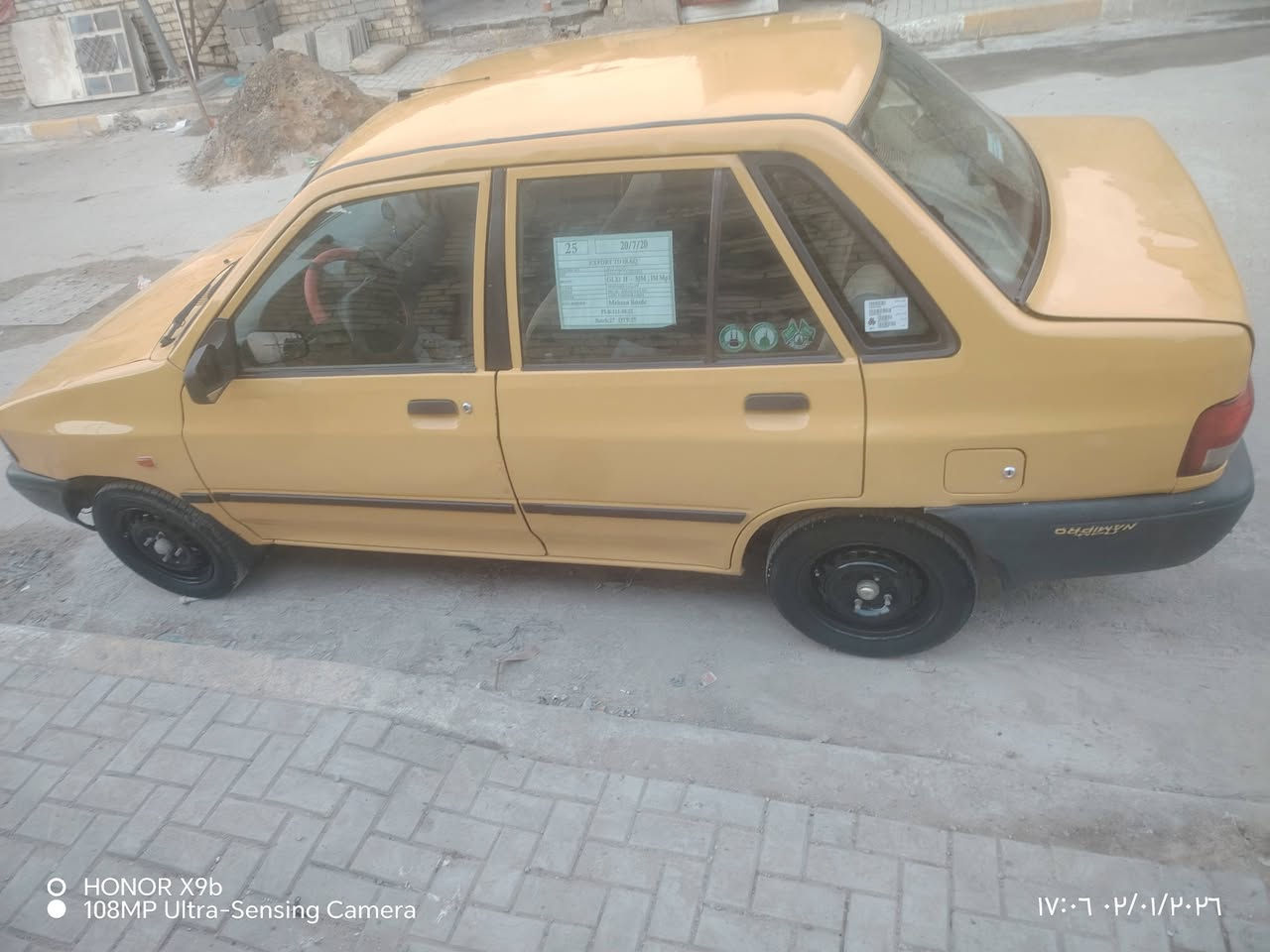 سلام عليكم سيارةمديل 12كير ومحرك خير من اللة تبريد شغال تخم تاير جديد السيارة جاهزة منيدك الشارع عليهة غرامة بس 100هية مصفرة مكاني بغداد العبيدي السعر 31وبيهة مجال بصيط هاذ رقمي ***********متواجد واتساب وتصال
