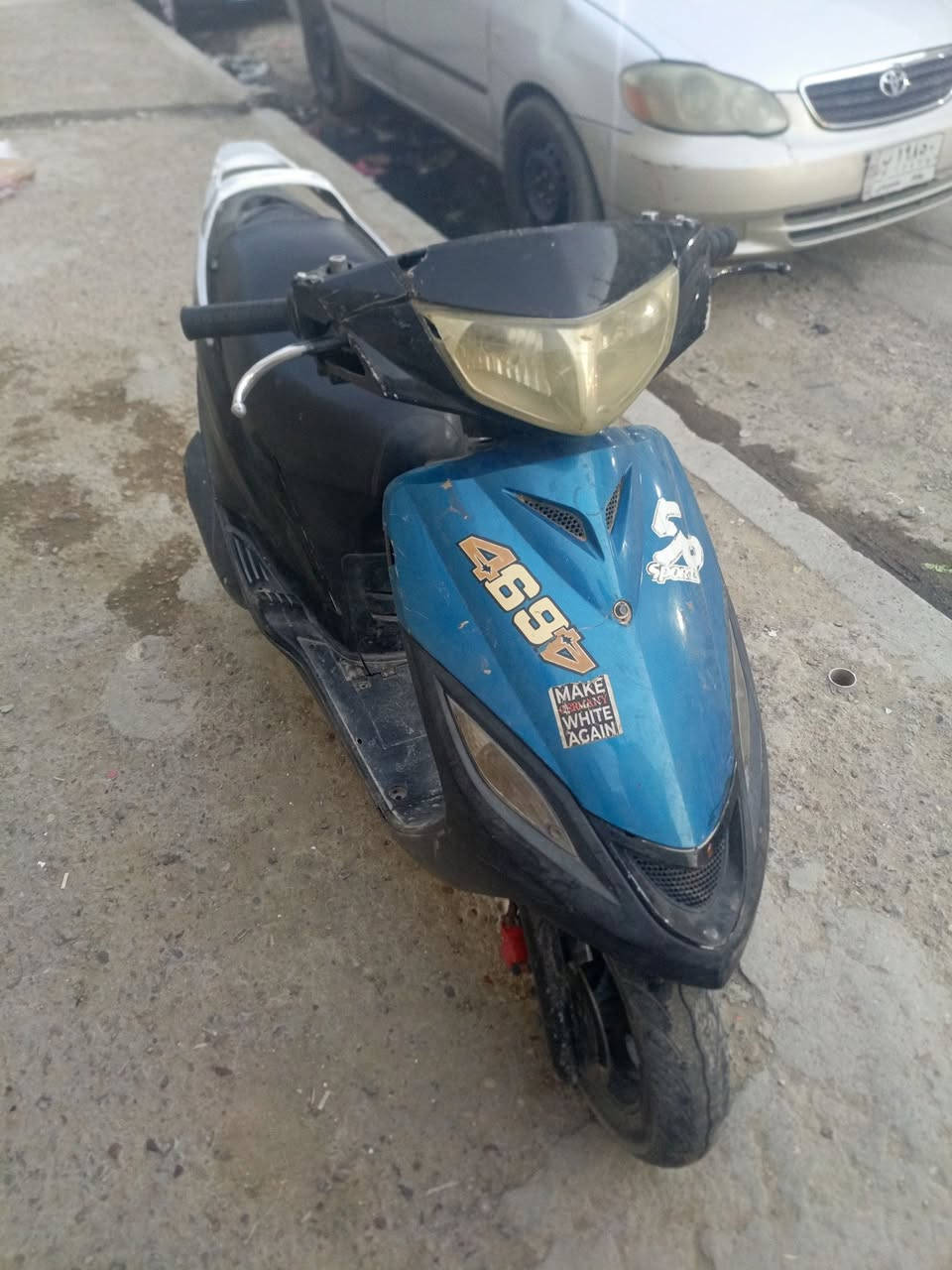 سلام عليكم ماكس 140 دراجه مجفت جديد مكينه فول شلعه ومعدل اكسل مبدل جديد كله بي صوت خفيف دراجه حلوه دبل اشاره كلوبات كله شغال بريكات كامله رايدها ب200 وبيها مجال حك الجيه


**إذا كنت صاحب هذا الإعلان وتريد حذفه لأي سبب، رجاءا أرسل رسالة إلى الدعم الفني**