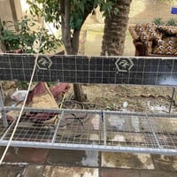 عارضات مخظر الطول 2:80 سم عدد(3) وواحد متر حديد درجه أولى شغلهن فول ان...