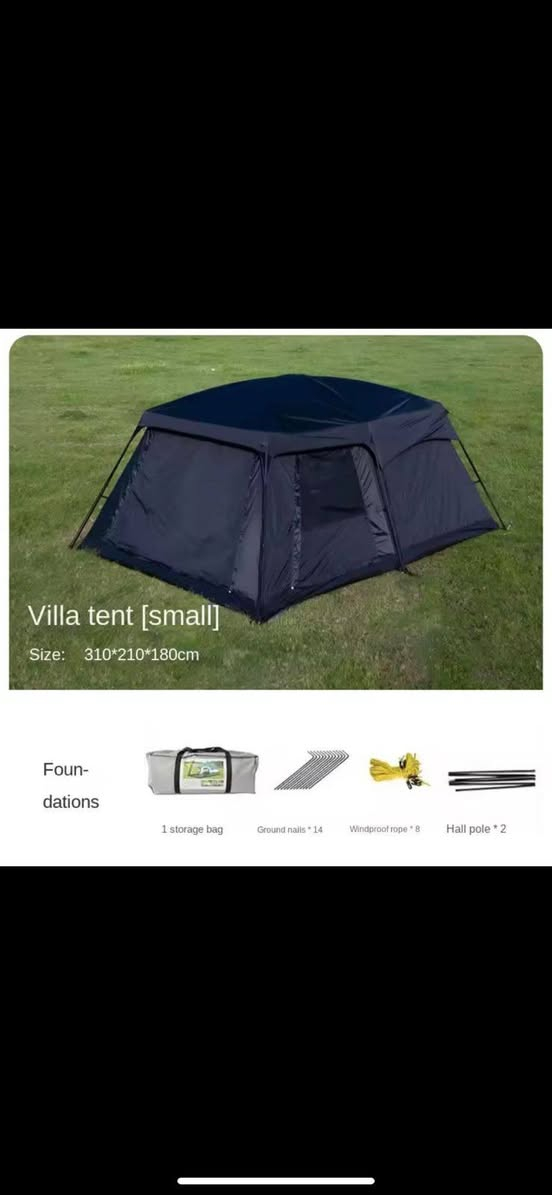 سلام عليكم شباب خيمة لون اسود 3،19×2,10 إرتفاع 180
سعر ١٣٠ الف الحجز*********** واتساب ماسنجر يوجد توصيل جميع المحافضات
