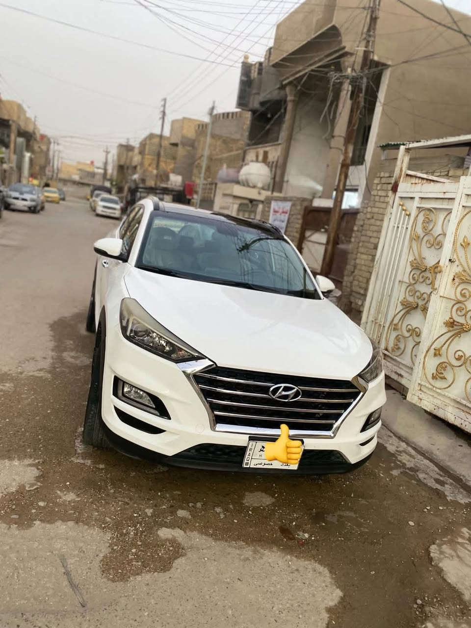 سـلام عليكـم

مراوس جيتور t2 لون صحراوي فقط بدون بيع

مواصفات..
توسان 2019 خليجي
حجم المحرك 2000 دوش
ماشية km89
دخول ذكي
بصمة تشغيل
بصمة ابواب
شاشة دشبول
تحكمات ستيرن 
كشن كهرباء
مخارج اواكس
سايد بريك رجل
فتحة سقف بانوراما 
كاميرا خليفة
حساس امامي و خلفي
مري شفط 
اشاير بالمري
تبريد قطعتين

السياره مكفولة فقط بيها البنيد بارد اصبعين 
والجاملغ بي رصعه خفيفه.السيارة حلوه ونظيفة

للأستفسار ***********
مكاني بغداد.
