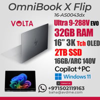 HP Omnibook X360 • 32GB رام • 2TB SSD