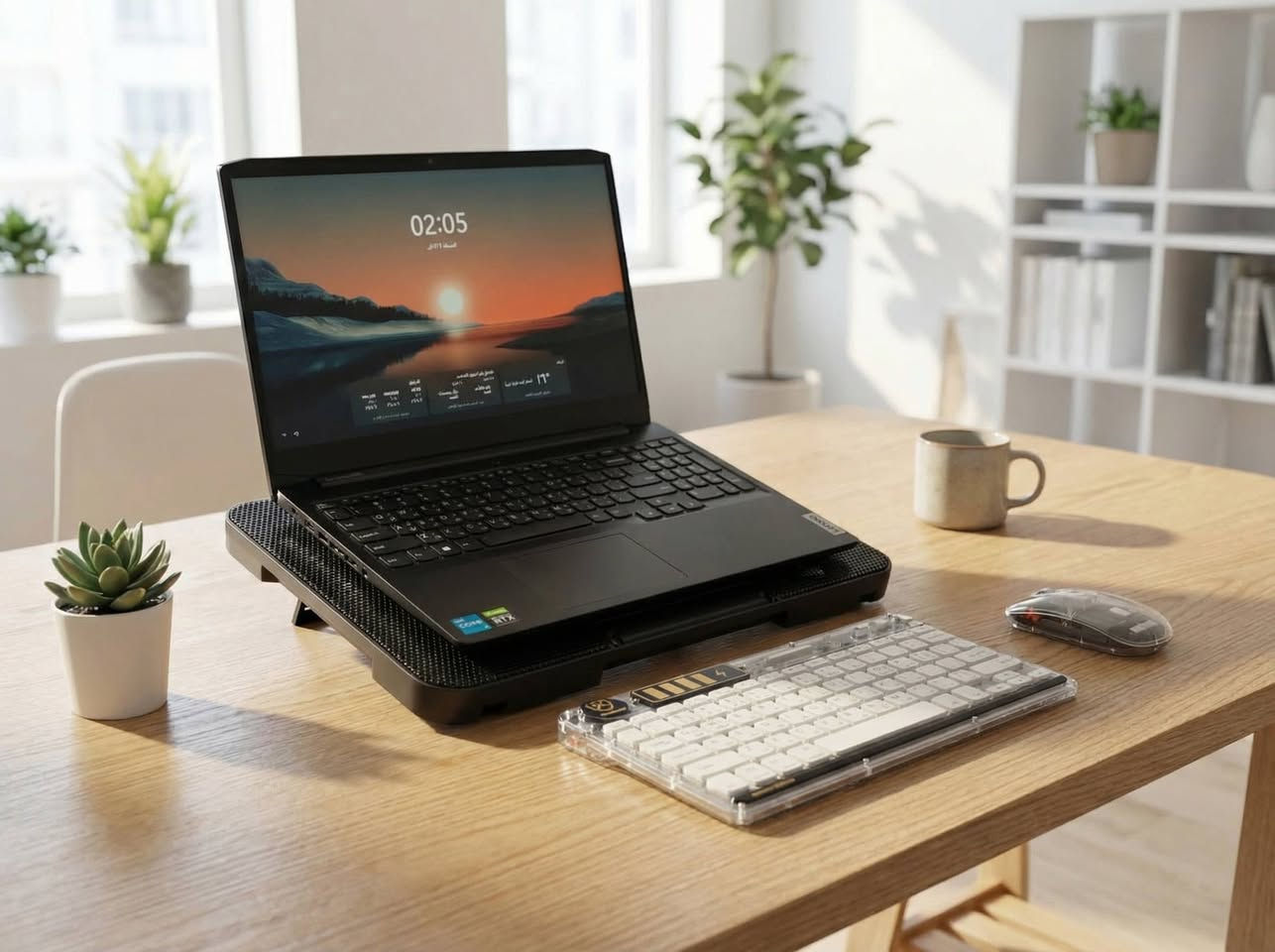 لابتوب Lenovo Gaming للبيع (عرض كامل مع الملحقات)
المواصفات التقنية:
​المعالج: Intel Core i5-11300H (الجيل الحادي عشر).
​كرت الشاشة: NVIDIA GTX 1650 (منفصل).
​الرام: 8GB DDR4 3200MHz.
​التخزين: 256GB SSD.
​الشاشة: تردد 120Hz (سلسة جداً في الألعاب والبرامج).
​الأداء والاستخدام:
​الجهاز ممتاز لتشغيل برامج التصميم مثل Blender و AutoCAD ومحركات الألعاب مثل Unity.
​أداء قوي ومستقر في الألعاب (PUBG, Valorant, CS:GO, GTA V) وغيرها.
​الملحقات المشمولة مع اللابتوب:
​الشاحن الأصلي.
​كيبورد بلوتوث (Bluetooth Keyboard).
​ماوس بلوتوث (Bluetooth Mouse).
​قاعدة تبريد مزودة بمراوح (Cooling Pad).
​الحالة: مستخدم نظيف.
​السعر النهائي: 550,000 دينار عراقي.


**إذا كنت صاحب هذا الإعلان وتريد حذفه لأي سبب، رجاءا أرسل رسالة إلى الدعم الفني**