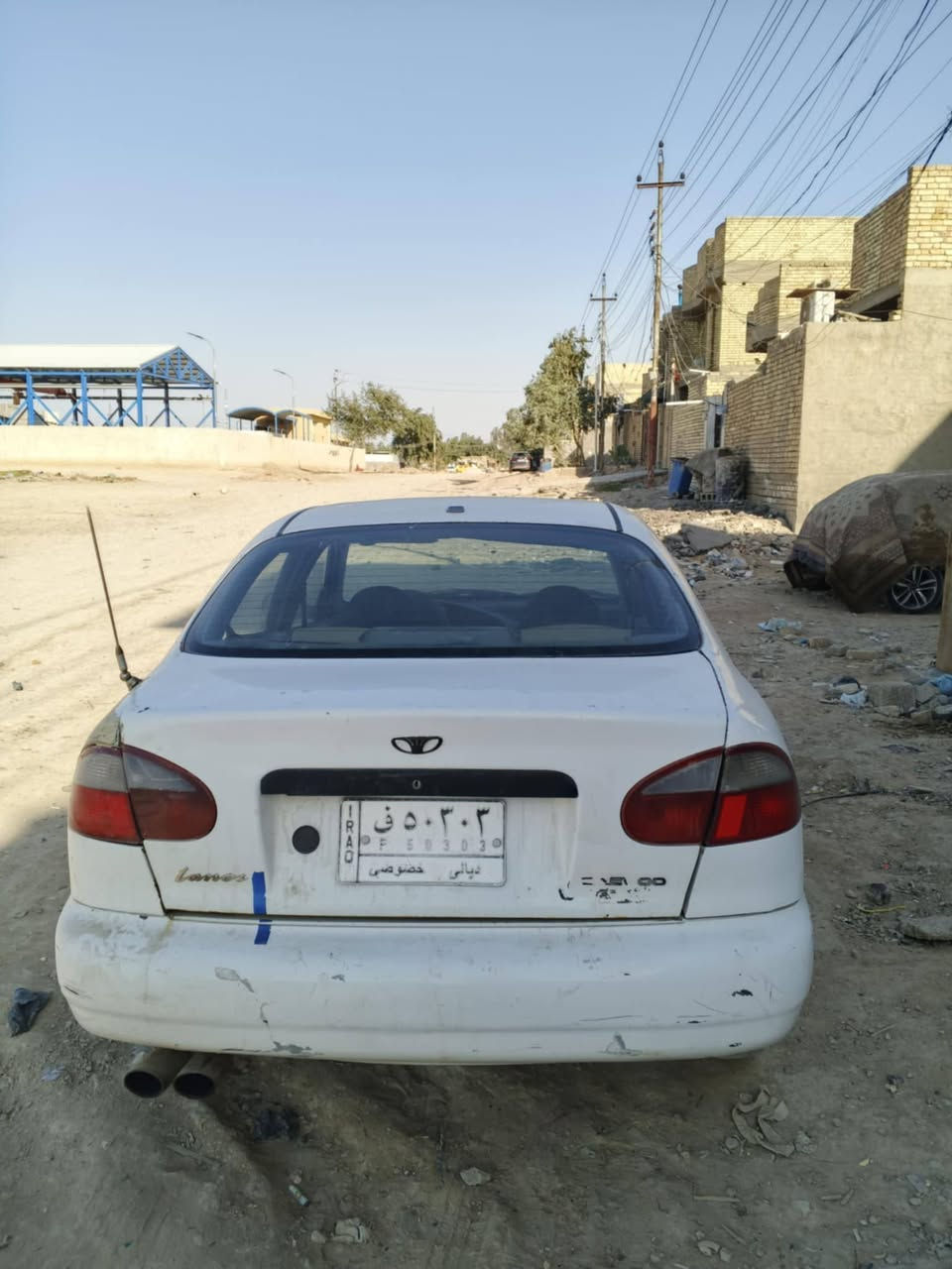 سلام عليكم دايو لانوس موديل ٩٧ 
رقم ديالى 
طرف ثاني
مكاتبه نسويلك ثاني يوم 
سياره مكفوله كير محرك وكهرباءيات 
 ملاحضات السياره 
 قفل الصندوق فقط مكاني بغداد حي لبتول سعر ٢٢ وبيه مجال الشراي تصل وتدلل ***********
