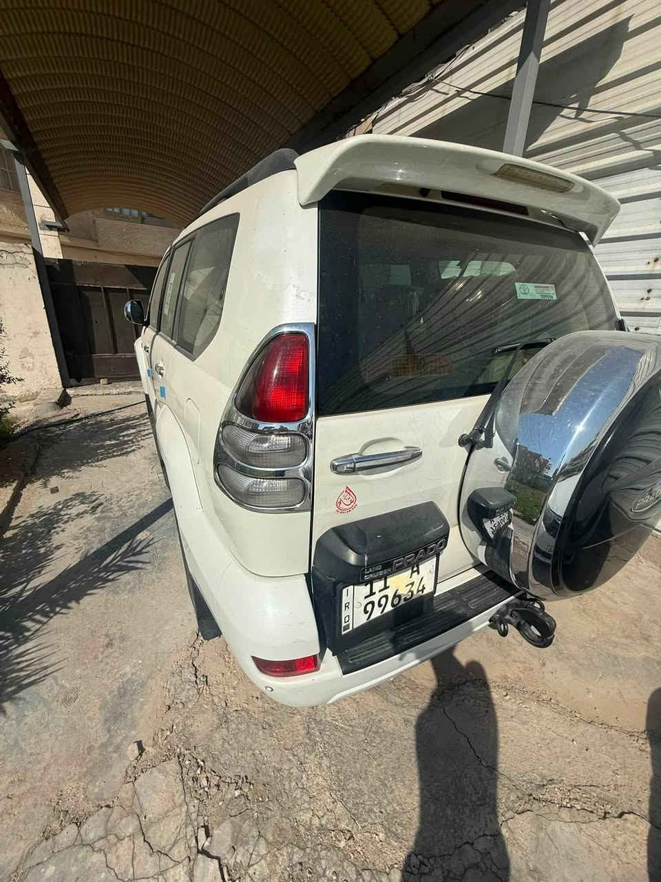 سياره برادو بغداد ٦ سلندر بغداد مكفوله ماشيه ١٣٢ سياره جديده تبريد ٣ قطع سبير معلك دبل تانكي رقم انكليزي باسمي السعر ١٧٥ موديل ٢٠٠٧ المرغوب  الرقم ***********
