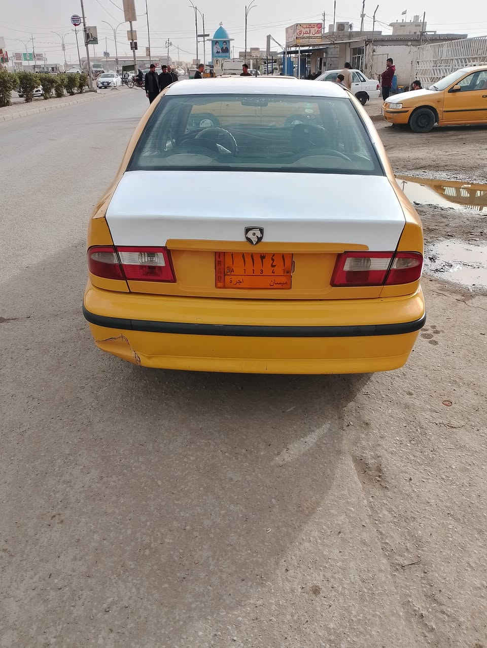 سلام عليكم سمند موديل 11 محدثه 12 مكينه كير زينات سنويه 27 بطاين مال بيبان جدد  كهربايأت كلها شغاله بيها رقم الخلفي ظاع ومسوينه ستنساخ بليته والبلاغ عد راعيها هيئه وقرامات ع المشتري سعر 20 قفل ميسان حي الوحده وذا مراوس هم اراوس *********** وتساب
