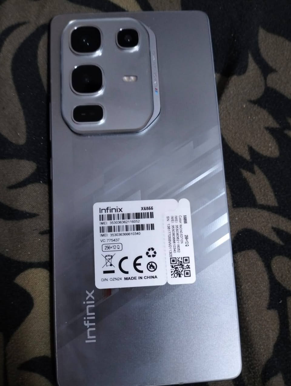 انفنكس نوت 50 برو اخو الجديد سعر 250


**إذا كنت صاحب هذا الإعلان وتريد حذفه لأي سبب، رجاءا أرسل رسالة إلى الدعم الفني**